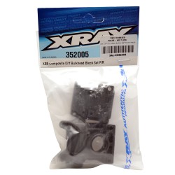 XB8 DIFF BULKHEAD BLOCK SET FRONT/REAR