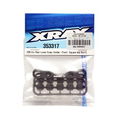 XB8 ALU REAR LOWER SUSP. HOLDER - FRONT - RF - SWI