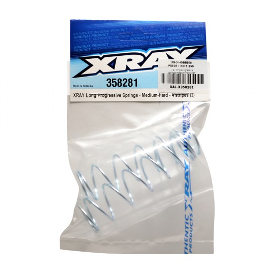 Xray long progressive springs-medium-hard-4ST