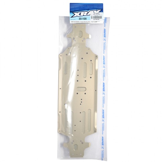 XB8E ALU CHASSIS - SWISS 7075 T6 (3MM) HARD COAT
