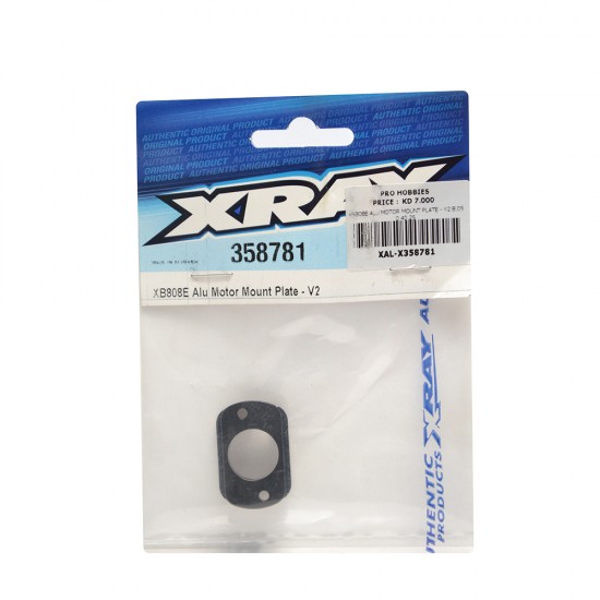 XB808E ALU MOTOR MOUNT PLATE - V2 8,05 0 40,25
