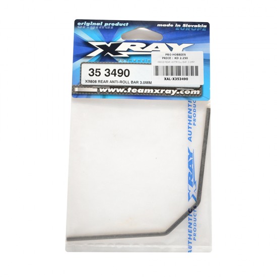 XB808 REAR ANTIROLL BAR 3.0MM