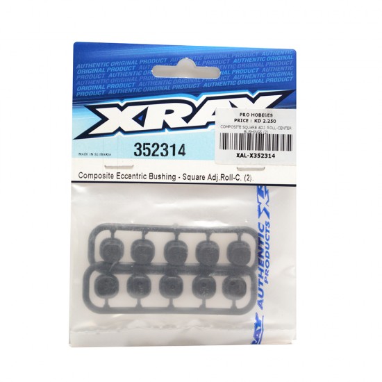 COMPOSITE SQUARE ADJ. ROLL-CENTER BUSHINGS (2)