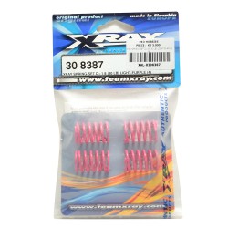 XRAY SPRING-SET D1.8 (30 LB) LIGHT-PURPLE   (4)