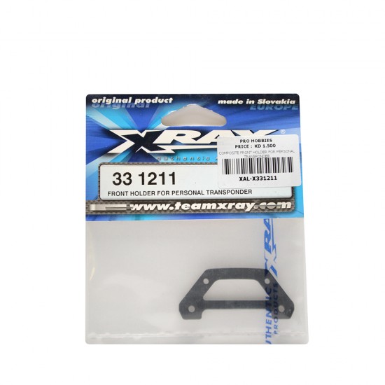 COMPOSITE FRONT HOLDER FOR PERSONAL TRANSPONDER