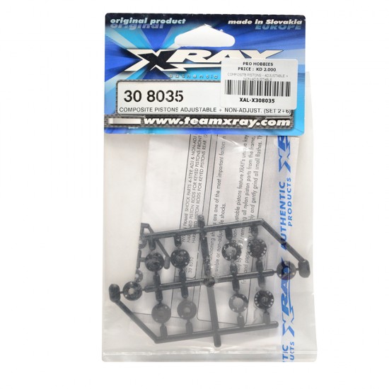 COMPOSITE PISTONS - ADJUSTABLE + NON-ADJUSTABLE