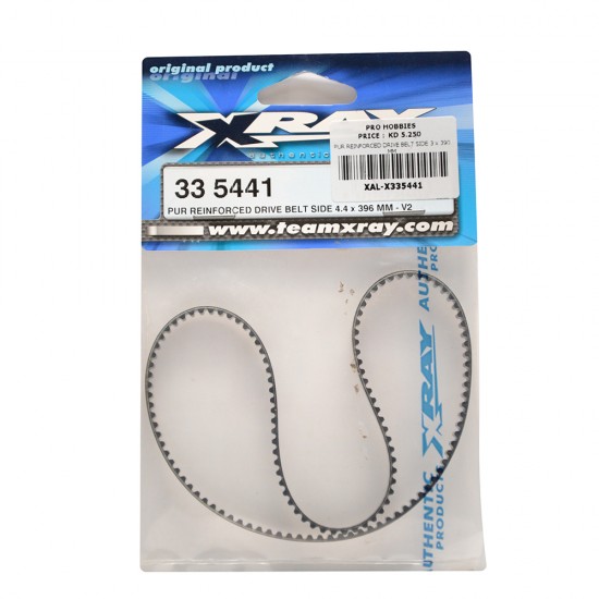 PUR REINFORCED DRIVE BELT SIDE 3 x 390 MM
