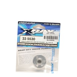 DRIVE FLANGE WITH ONE-WAY BEARING - ALU 7075 T6