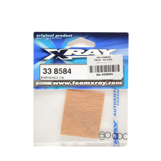 SHIM 5x7x0.2   (10)