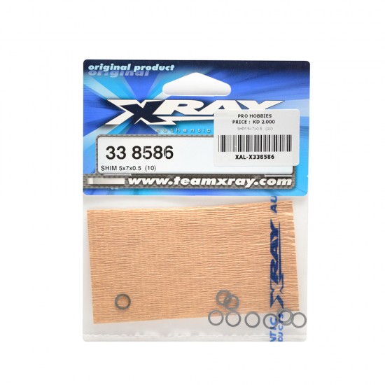 SHIM 5x7x0.5   (10)