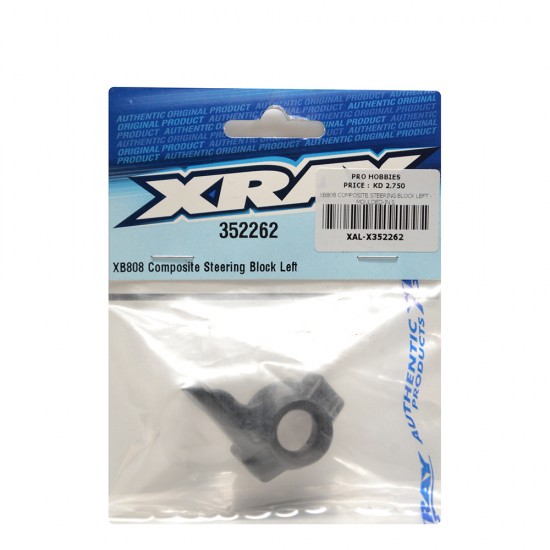 XB808 COMPOSITE STEERING BLOCK LEFT - MOULDED-IN S
