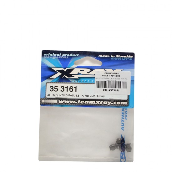 ALU MOUNTING BALL 6.8 - SWISS 7075 T6 - HARD COATE