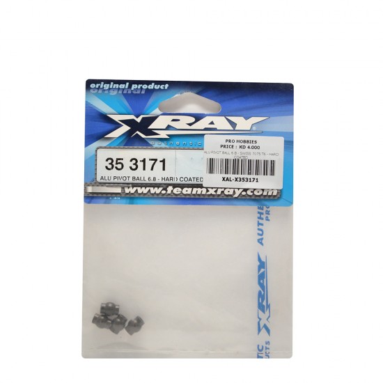 ALU PIVOT BALL 6.8 - SWISS 7075 T6 - HARD COATED