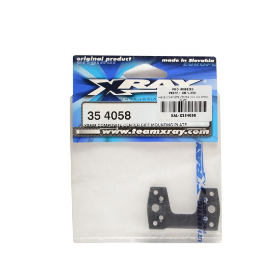 XB808 COMPOSITE CENTER DIFF MOUNTING PLATE