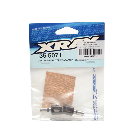 CENTER DIFF OUTDRIVE ADAPTER - LIGHTWEIGHT - HUDY