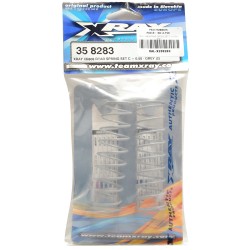 XRAY XB808 REAR SPRING SET C = 0.50 - GREY