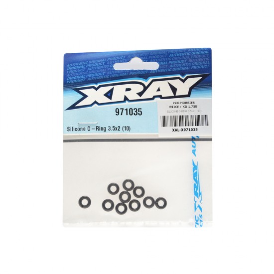 SILICONE O-RING 3.5x2   (10)