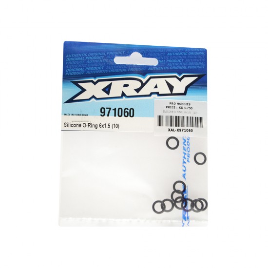SILICONE O-RING   6x1.5   (10)