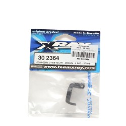 T2 COMPOSITE C HUB LEFT  4 DEG MEDIUM  RUBBE