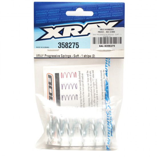 XRAY PROGRESSIVE SPRINGS - SOFT - 1 STRIPE (2)