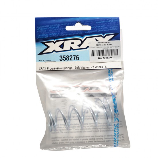 XRAY PROGRESSIVE SPRINGS - SOFT-MEDIUM - 2 STRIPES