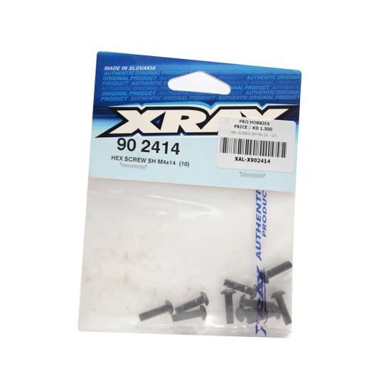 HEX SCREW SH M4x14   (10)