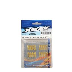 XRAY SPRING-SET D=1.4 (14 LB) YELLOW - SUPER-SOFT