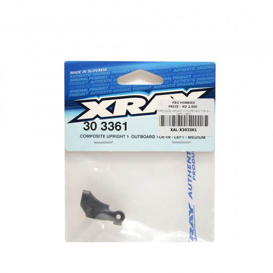 COMPOSITE UPRIGHT 1° OUTBOARD TOE-IN - LEFT - MEDI