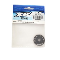 STEEL SPUR GEAR 65T / 48 + COMPOSITE SPUR GEAR ADA STEEL SPUR GEAR 65T / 48 + COMPOSITE SPUR GEAR ADA