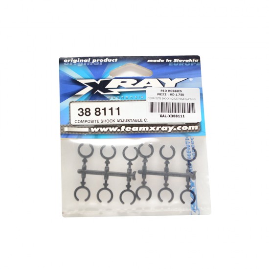 COMPOSITE SHOCK ADJUSTABLE CLIPS (2)