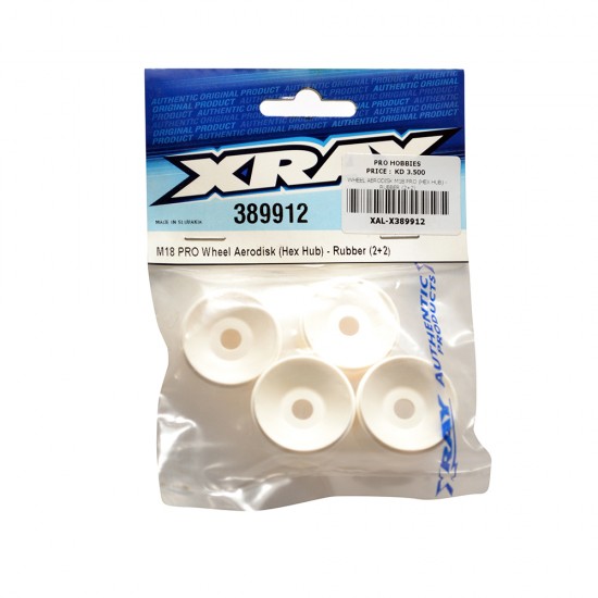 WHEEL AERODISK M18 PRO (HEX HUB) - RUBBER (2+2)