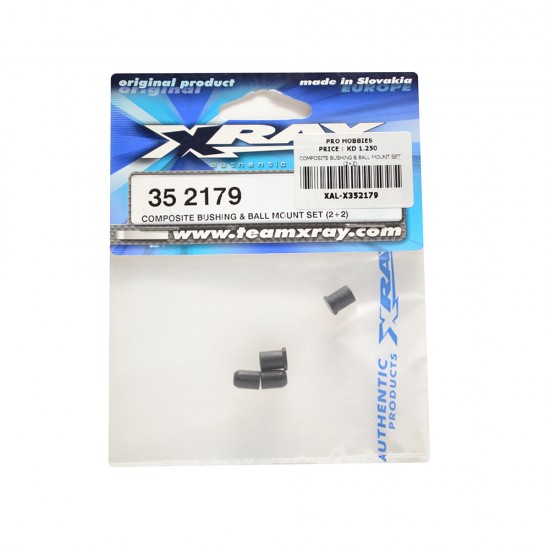 COMPOSITE BUSHING & BALL MOUNT SET (2+2)