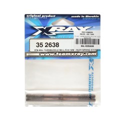 XT8 ADJ. TURNBUCKLE M5 L/R 91 MM - HUDY SPRING STE