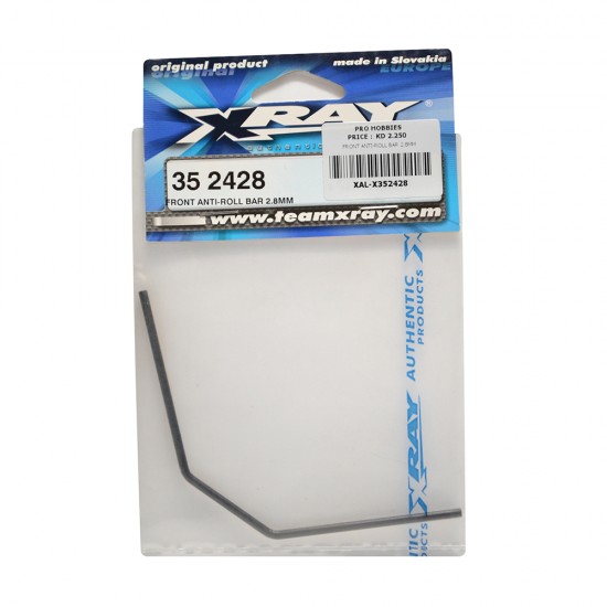 FRONT ANTI-ROLL BAR 2.8MM