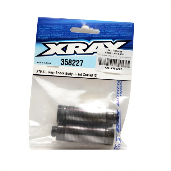 XT9 Alu Rear Shock Body  - Hard Coated (2)