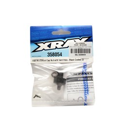 XB8 ALU SHOCK CAP NUT VENT HOLE - SWISS 7075 T6 -