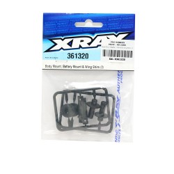 Body Mount Battery Monnt & Wing Shim (2)