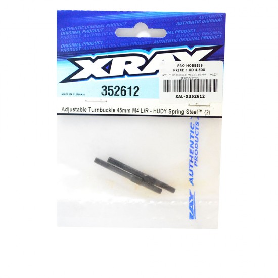 ADJ. TURNBUCKLE M4 L/R 45 MM   - HUDY SPRING STEEL