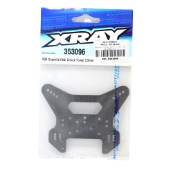 XB8 GRAPHITE REAR SHOCK TOWER - CNC MACHINED 3.5 M