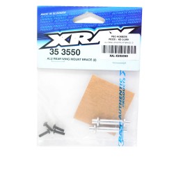 ALU REAR WING MOUNT BRACE (2) ALU REAR WING MOUNT BRACE (2)