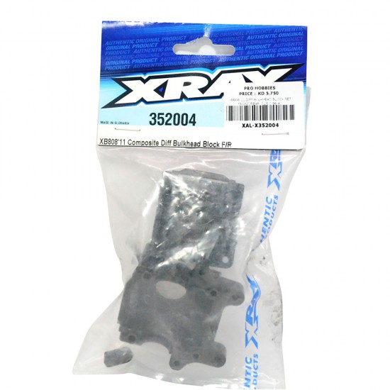 XB808 11 DIFF BULKHEAD BLOCK SET FRONT/REAR 7,05 0 56,40