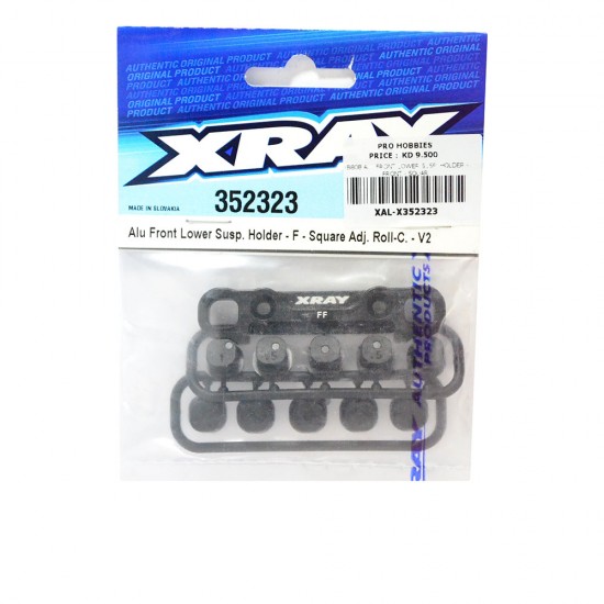 XB808 ALU FRONT LOWER SUSP. HOLDER - FRONT - SQUAR