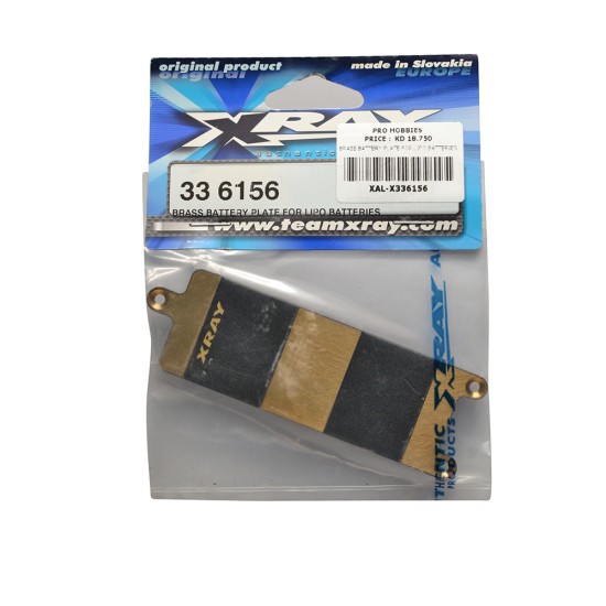 BRASS BATTERY PLATE FOR LIPO BATTERIES