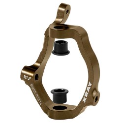 XB808 ALU CASTER BLOCK 12° RIGHT - SWISS 7075 T6 - XB808 ALU CASTER BLOCK 12° RIGHT - SWISS 7075 T6 -