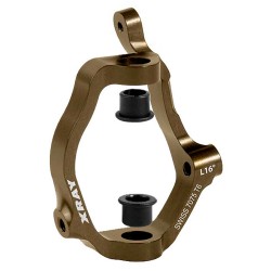 XB808 ALU CASTER BLOCK 16° LEFT - SWISS 7075 T6 - XB808 ALU CASTER BLOCK 16° LEFT - SWISS 7075 T6 -