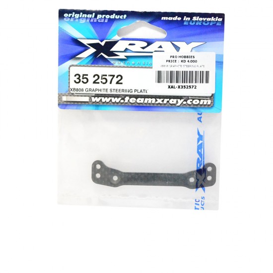 XB808 GRAPHITE STEERING PLATE