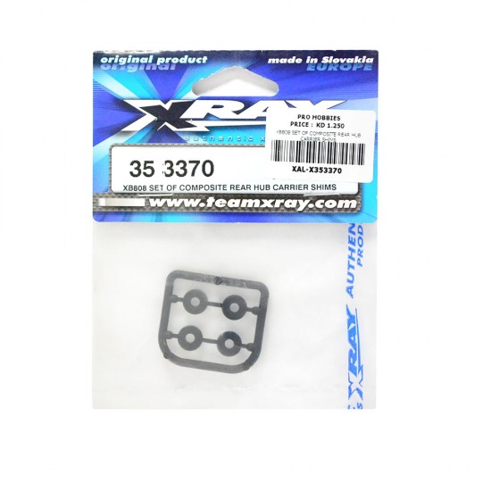 SET OF COMPOSITE REAR HUB CARRIER SHIMS