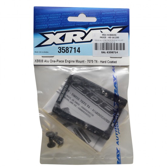 XB808 ALU ONE-PIECE ENGINE MOUNT - SWISS 7075 T6