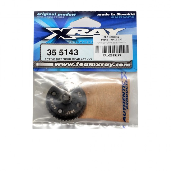 ACTIVE DIFF LARGE BEVEL GEAR 43T