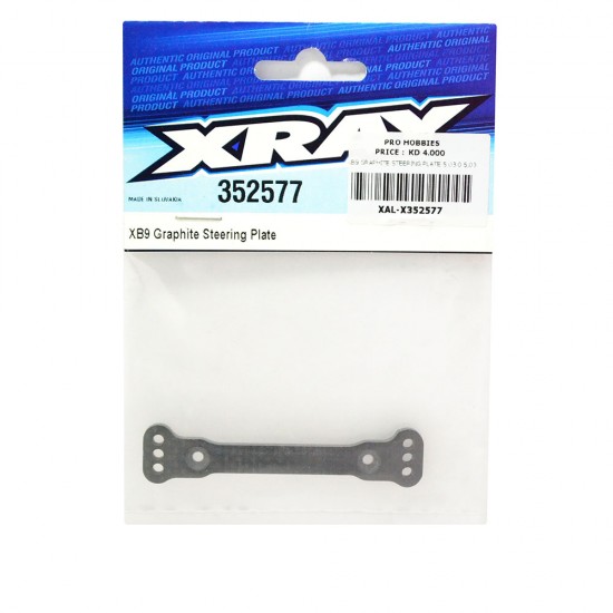 XB9 GRAPHITE STEERING PLATE 5,03 0 5,03